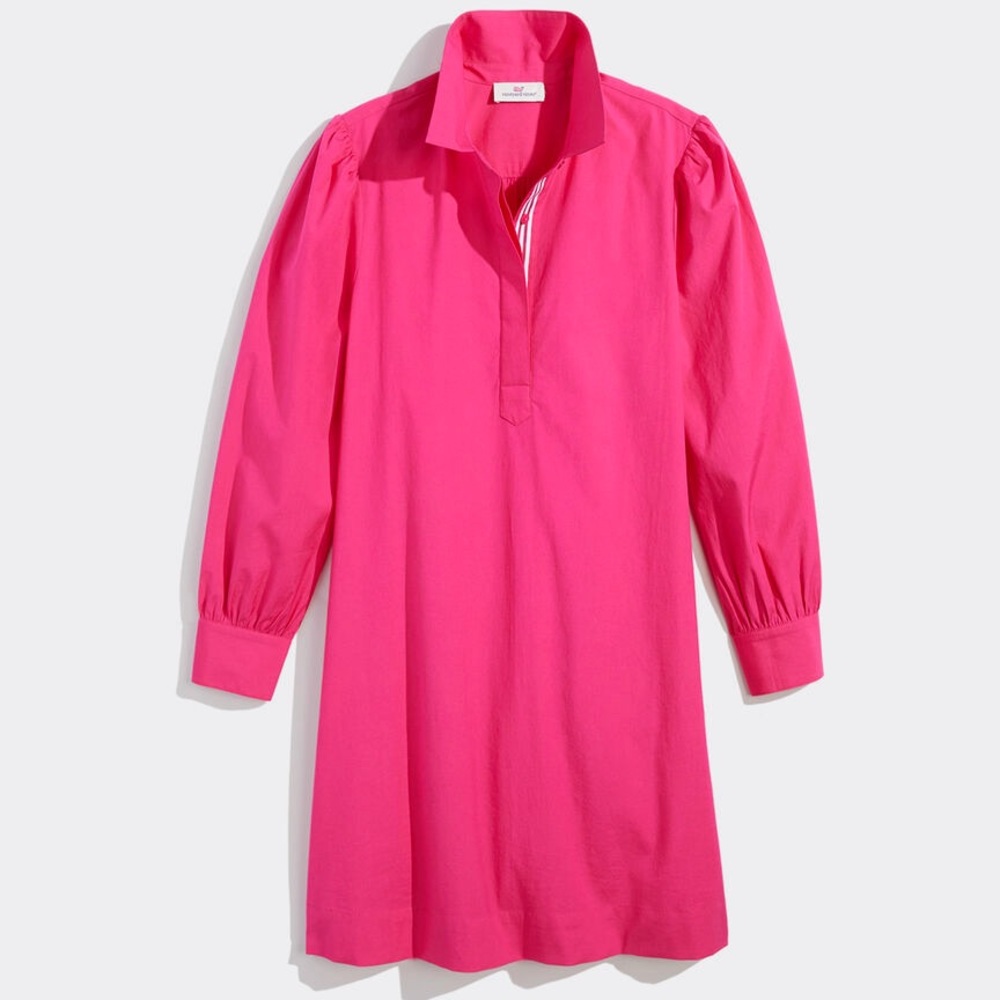 NWT Vineyard Vines Poplin Popover Dress